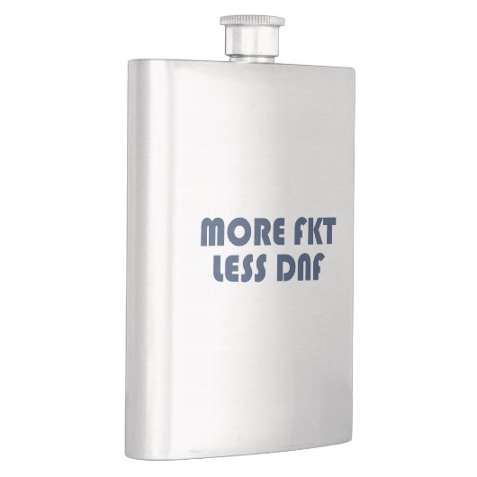 Mehr FKT, weniger DNF Flachmann (Rechts)