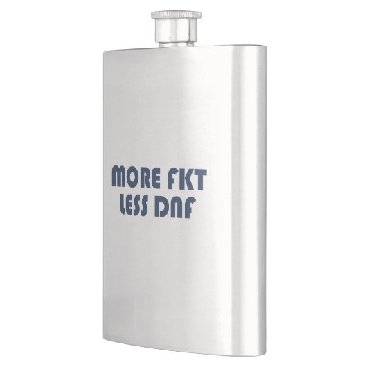 Mehr FKT, weniger DNF Flachmann (Links)