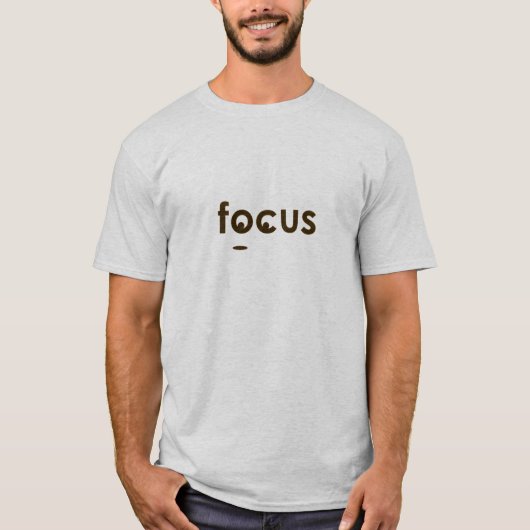 Mehr Fokus, weniger Zeit T-Shirt (Vorderseite)