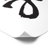 Mehr Freude Poster (Ecke)