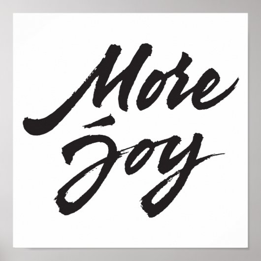 Mehr Freude Poster (Vorne)