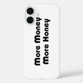 Mehr Geld für mehr Honig Case-Mate iPhone Hülle (Rückseite)