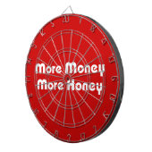 Mehr Geld für mehr Honig Dartscheibe (Vorderseite rechts)