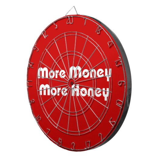 Mehr Geld für mehr Honig Dartscheibe (Vorderseite rechts)