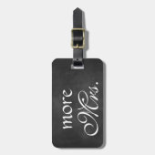 Mehr Gepäckanhänger Frau-Chalkboard (Vorderseite vertikal)