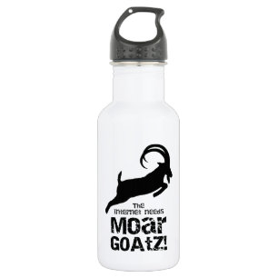 Mehr Goatz 2 Trinkflasche