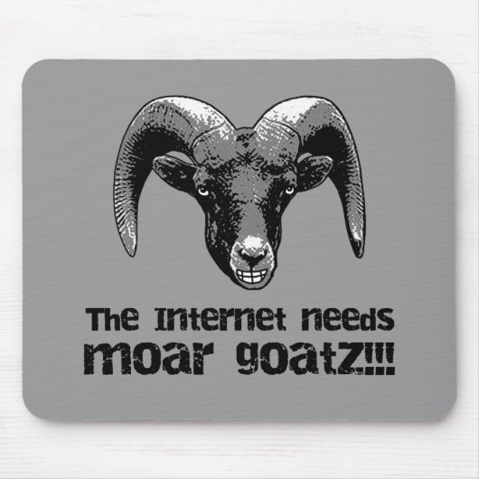 Mehr Goatz Mousepad (Vorne)