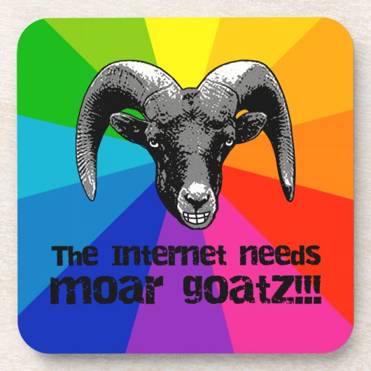 Mehr Goatz Untersetzer (Vorderseite)