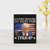 Mehr Gründe für die Wahl Trumps Karte (Gelbe Blume)