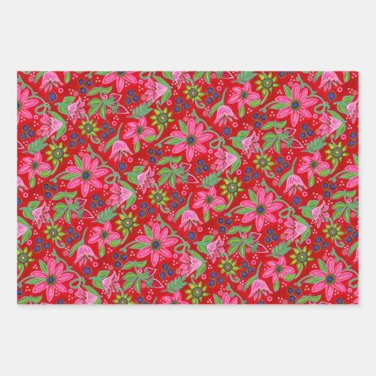 Mehr Holiday Cheer Geschenkblätter Geschenkpapier Set (Vorderseite 2)