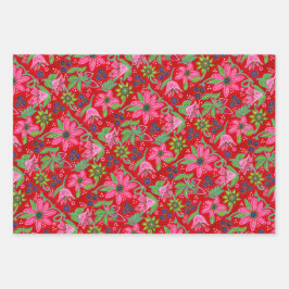 Mehr Holiday Cheer Geschenkblätter Geschenkpapier Set