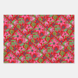 Mehr Holiday Cheer Geschenkblätter Geschenkpapier Set