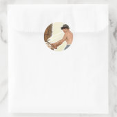 Mehr Holz für die Armee Runder Aufkleber (Tasche)