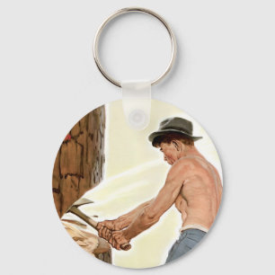 Mehr Holz für die Armee Schlüsselanhänger