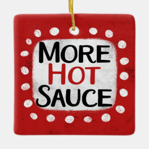 Mehr Hot Sauce Ornament