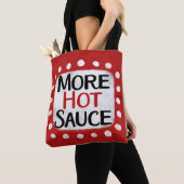 Mehr Hot Sauce Toe Tasche (Von Nahem)