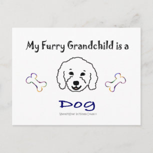 Mehr Hunde-Rassen-Namen W/dieses Design Postkarte