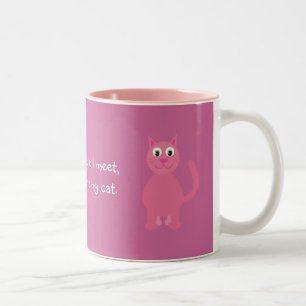 Mehr i-Liebe mein Katzen-kundengerechtes Zweifarbige Tasse
