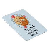 Mehr Ich mit dir Igel Magnet (Rechte Seite)