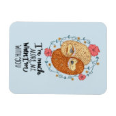 Mehr Ich mit dir Igel Magnet (Horizontal)