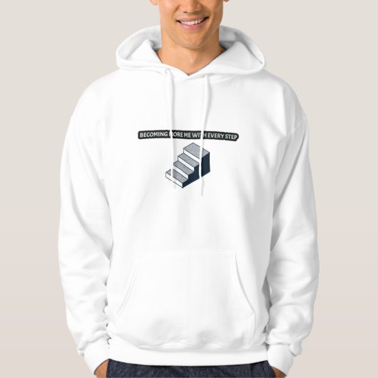 Mehr ich selbst werden hoodie (Vorderseite)