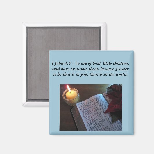 Mehr in Ihrem Magnet (Vorderseite/Rückseite)