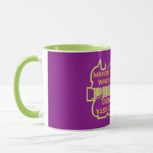 Mehr ist die Kaffee-Tasse (Esp) Tasse (Links)