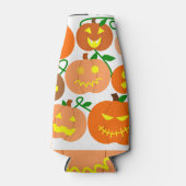 Mehr Jack-o-Lanterns Flaschenkühler (Vorderseite)