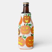 Mehr Jack-o-Lanterns Flaschenkühler (Flaschenvorderseite)