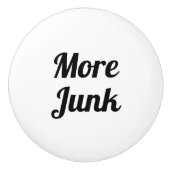 Mehr Junk Draw Keramikknauf (Vorderseite)