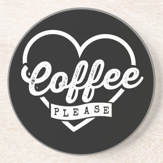MEHR KAFFEE BITTE GETRÄNKEUNTERSETZER (Vorne)