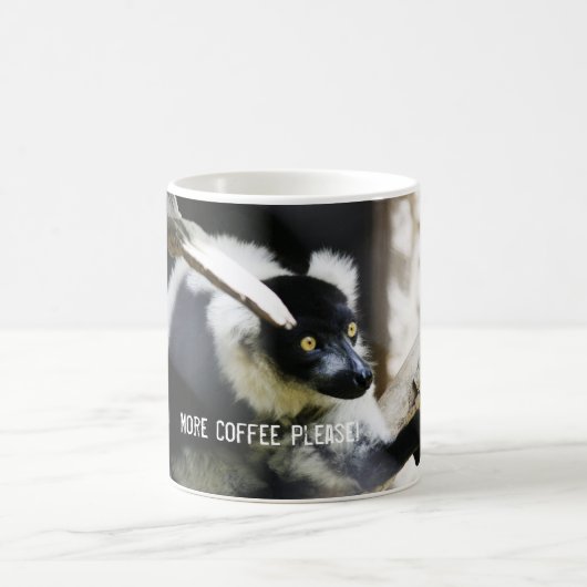 Mehr Kaffee bitte! Kaffeetasse (Mittel)