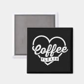 MEHR KAFFEE BITTE MAGNET (Vorderseite/Rückseite)