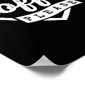 MEHR KAFFEE BITTE POSTER (Ecke)