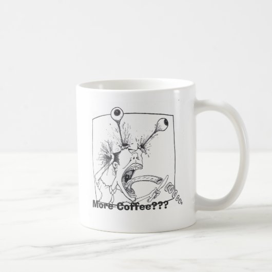 Mehr Kaffee? Kaffeetasse (Rechts)