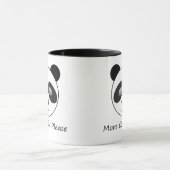 Mehr Kaffee Panda Tasse (Zentrum)