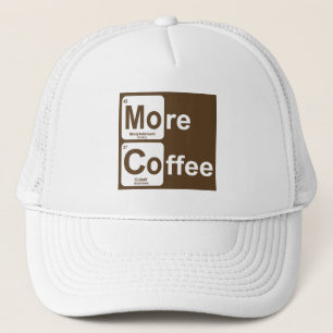 Mehr Kaffee-Periodensystem Truckerkappe