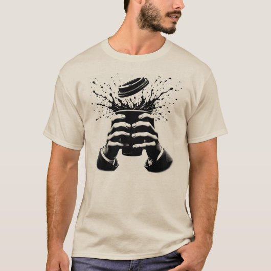 Mehr Kaffee? T-Shirt (Vorderseite)