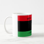 MEHR KAFFEE...WENIGER KHADAFEN ! KAFFEETASSE (Links)