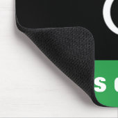 MEHR KAFFEE...WENIGER KHADAFEN ! MOUSEPAD (Ecke)