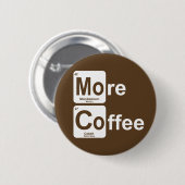 Mehr Kaffeetisch Button (Vorne & Hinten)