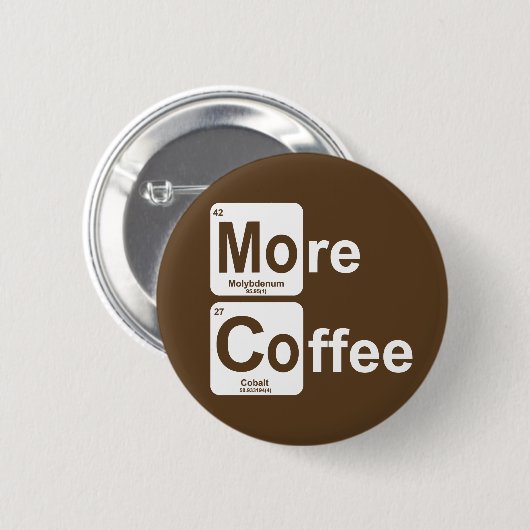 Mehr Kaffeetisch Button (Vorne & Hinten)