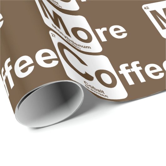 Mehr Kaffeetisch Geschenkpapier (Rolleneckpunkt)