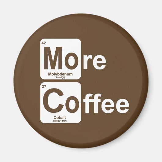 Mehr Kaffeetisch Magnet (Vorne)