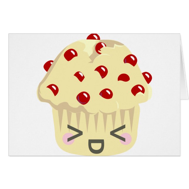 Mehr Kawaii Muffin-Gesichter (Vorderseite (Horizontal))