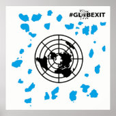 MEHR LAND #GLOBEXIT Poster (Vorne)