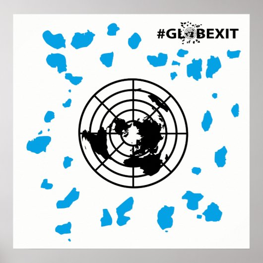 MEHR LAND #GLOBEXIT Poster (Vorne)