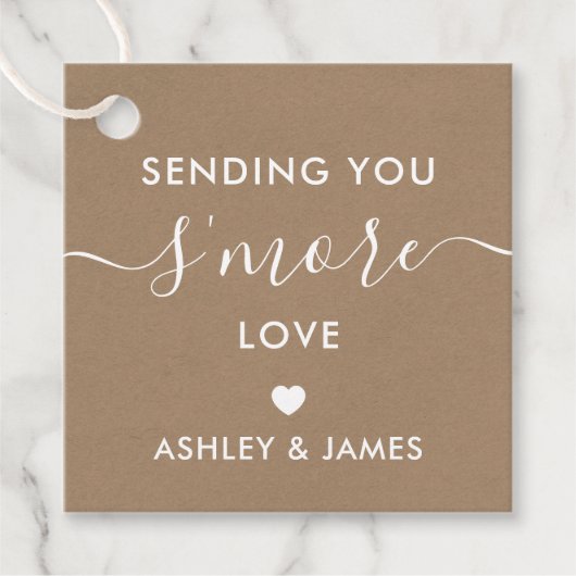 Mehr Liebe als Tag, Hochzeitkraft Geschenkanhänger (Vorderseite)