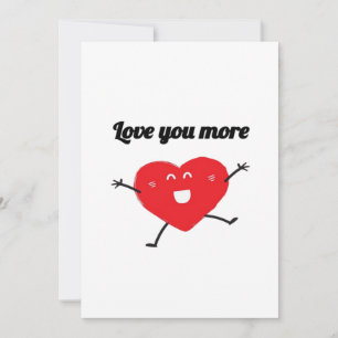 Mehr Liebe Ausgewogener Visueller Stil  Feiertagskarte