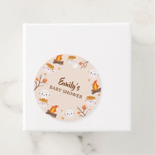 Mehr Liebe Fall Rustikales Camping Kinderdusche Geschenkanhänger (Beispiel)